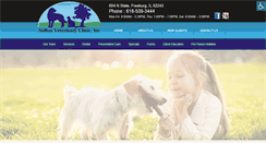 Desktop Screenshot of anrusveterinaryclinic.com